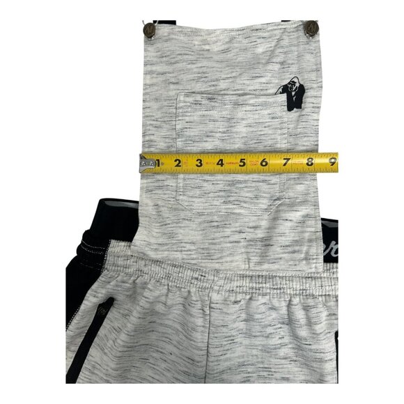 Gorilla Wear Dolores Dungarees Gray/Black Women's Size M Fitness Bodybuilding - Picture 10 of 14